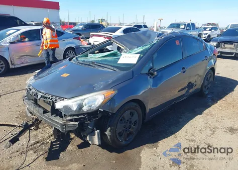 2016 Kia Forte Lx from USA, damaged, VIN KNAFK4A66G5563482